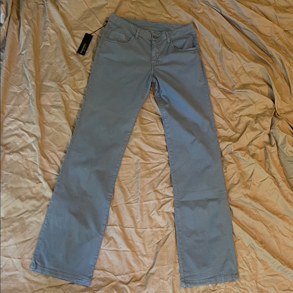 Diesel Black Gold | Women’s Grey Pullux Pants | Size 29 BNWT | 97% Cotton - Picture 1 of 7